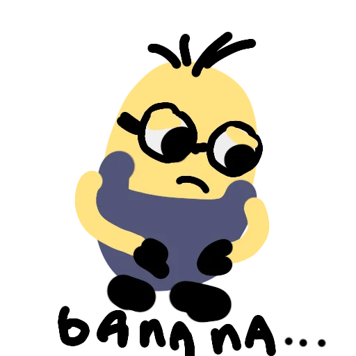 😔 Стикер «миньоны minions» для Telegram