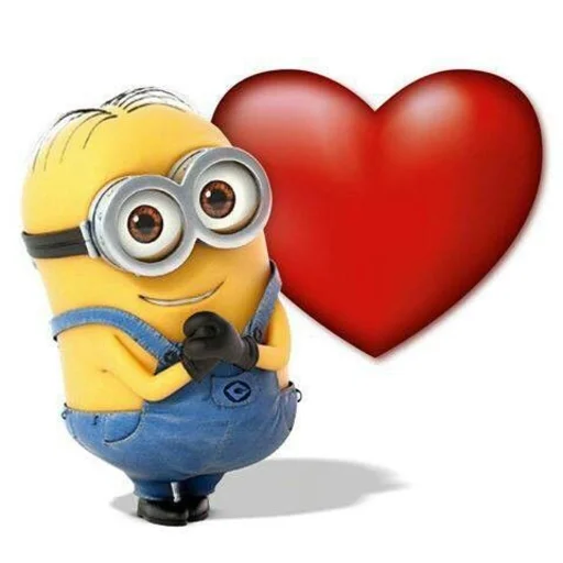 💖 Стикер «миньоны на аву» для Telegram