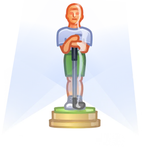 💎 Стикер «Mini Oscar» для Telegram