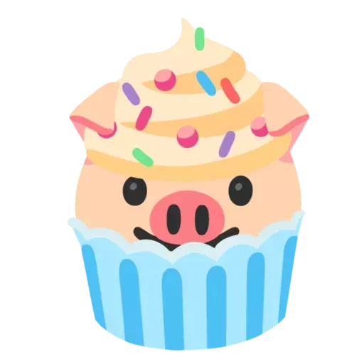 🧁 Стикер «Минипиги» для Telegram