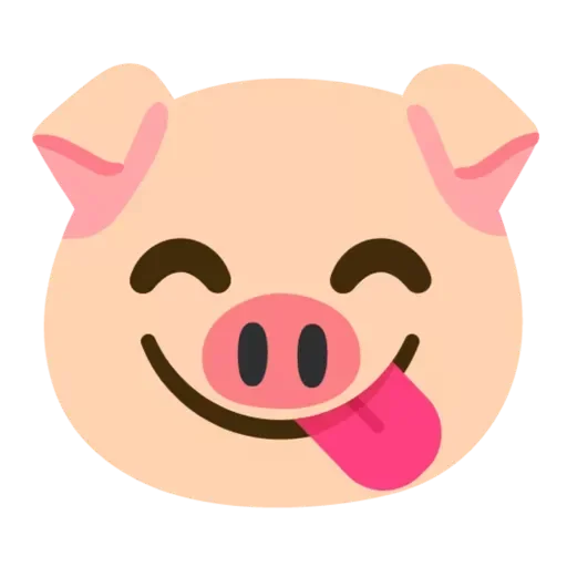 😋 Стикер «Минипиги» для Telegram