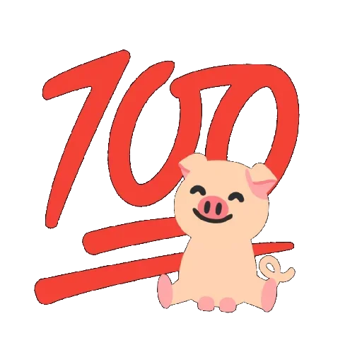 💯 Стикер «Минипиги» для Telegram