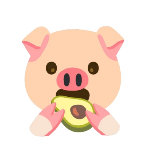 😄 Стикер «Минипиги» для Telegram