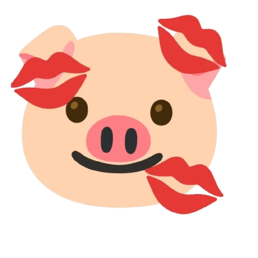🥰 Стикер «Минипиги» для Telegram