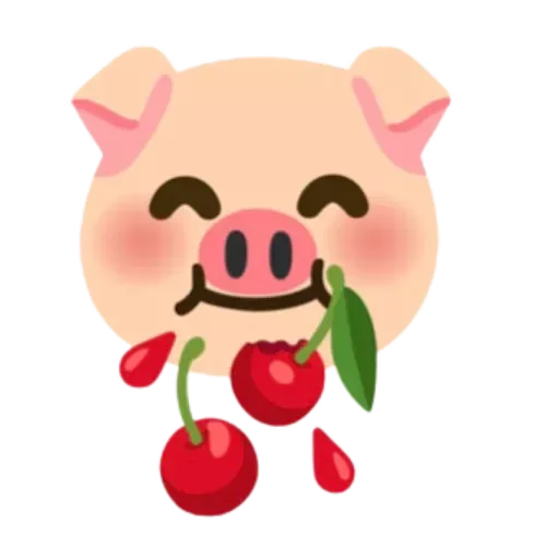 🍒 Стикер «Минипиги» для Telegram