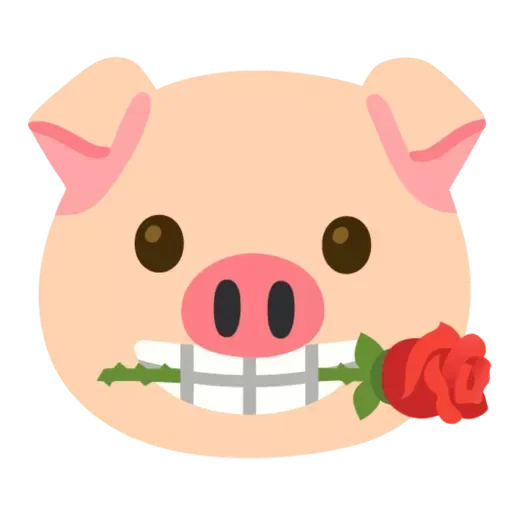 🌺 Стикер «Минипиги» для Telegram