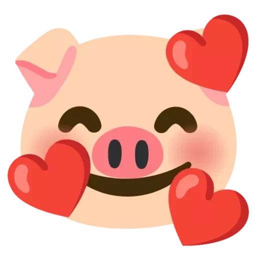 🥰 Стикер «Минипиги» для Telegram