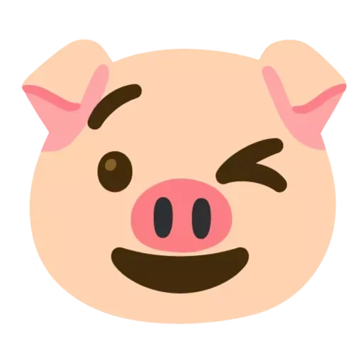 😉 Стикер «Минипиги» для Telegram