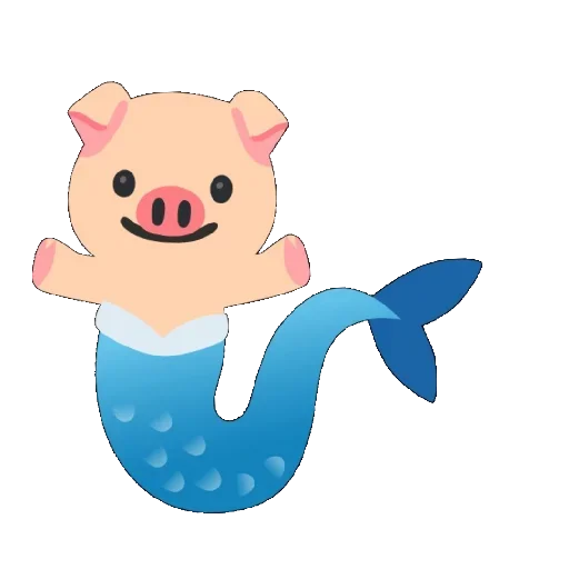 🐬 Стикер «Минипиги» для Telegram