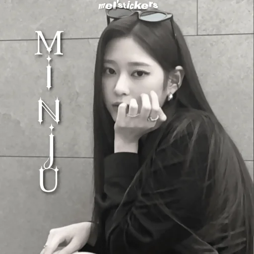 Стикерпак ۰. ݁⸙ minju ִֶָ для Telegram