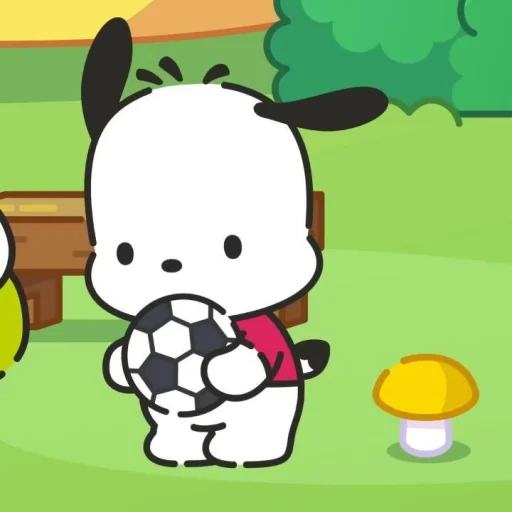 🤩 Стикер «Pochacco» для Telegram