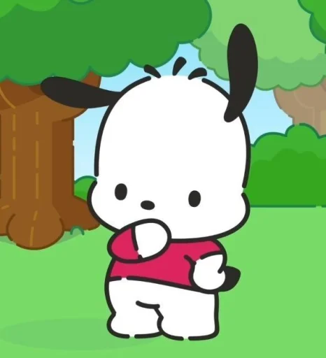 🤩 Стикер «Pochacco» для Telegram