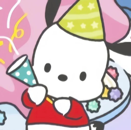 🤩 Стикер «Pochacco» для Telegram