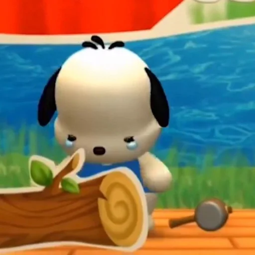 🤩 Стикер «Pochacco» для Telegram
