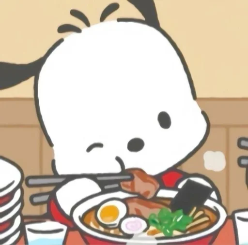 🤩 Стикер «Pochacco» для Telegram