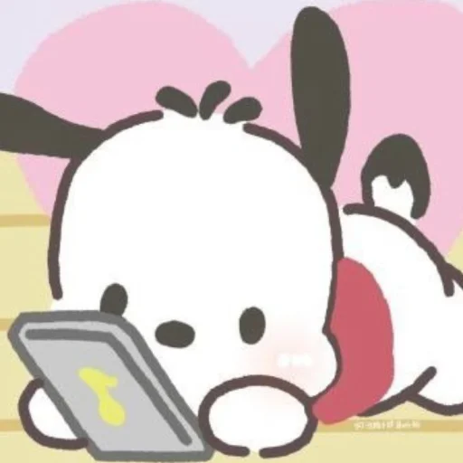 🤩 Стикер «Pochacco» для Telegram
