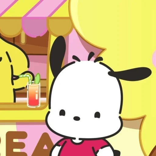 🤩 Стикер «Pochacco» для Telegram