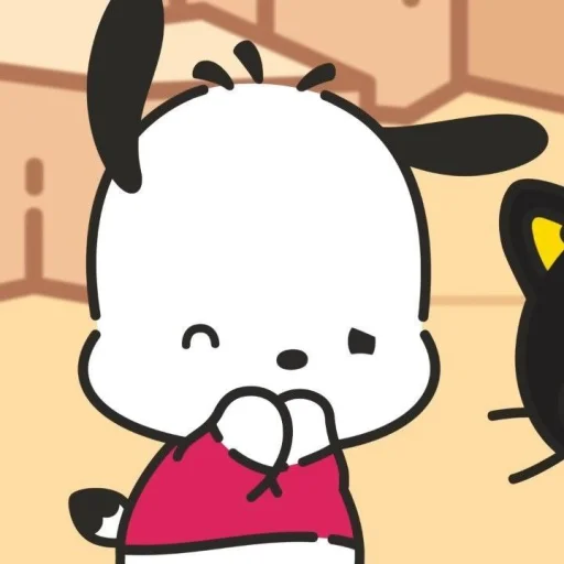 🤩 Стикер «Pochacco» для Telegram
