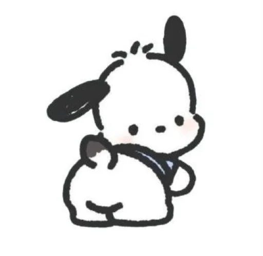 🤩 Стикер «Pochacco» для Telegram