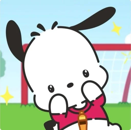 🤩 Стикер «Pochacco» для Telegram