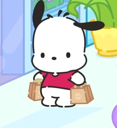 🤩 Стикер «Pochacco» для Telegram