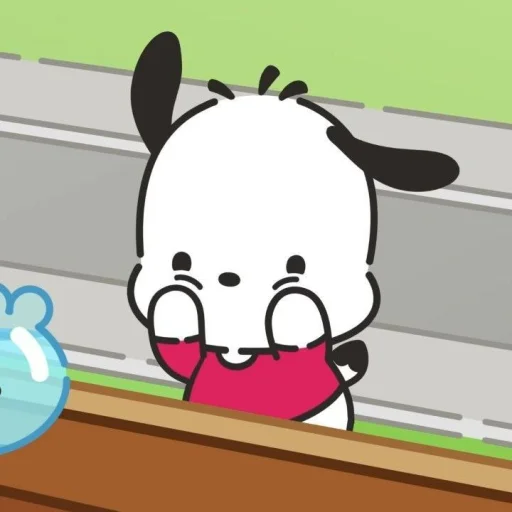 Стикерпак «Pochacco» для Telegram — обложка