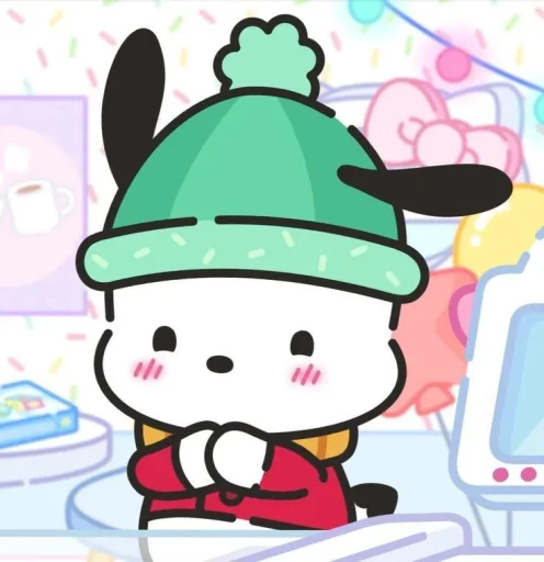 🤩 Стикер «Pochacco» для Telegram