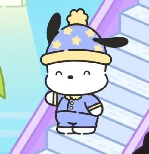 🤩 Стикер «Pochacco» для Telegram