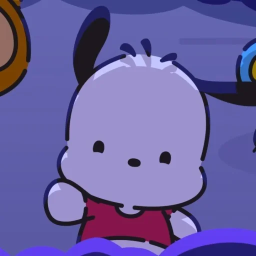 🤩 Стикер «Pochacco» для Telegram