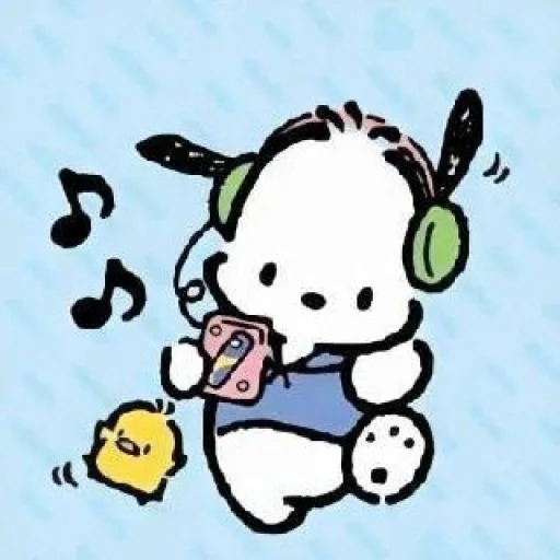 🤩 Стикер «Pochacco» для Telegram