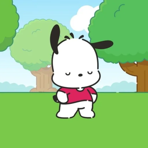 🤩 Стикер «Pochacco» для Telegram