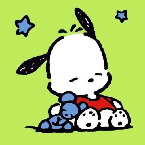 🤩 Стикер «Pochacco» для Telegram