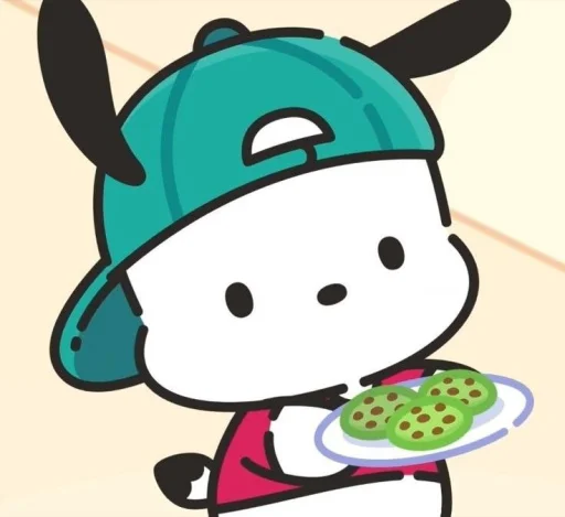 🤩 Стикер «Pochacco» для Telegram