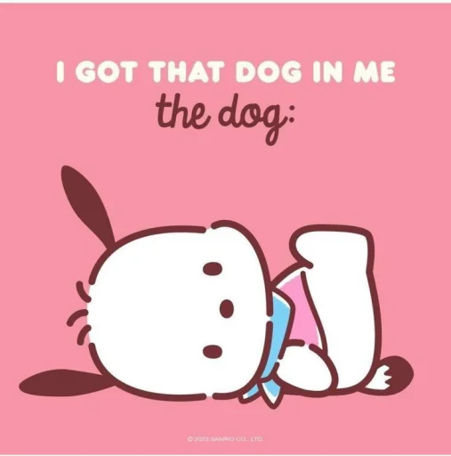 🤩 Стикер «Pochacco» для Telegram