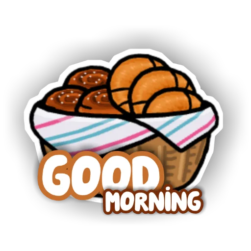 ☀️ Стикер «Mint in tg» для Telegram