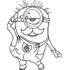 Стикер 20 Миньончикм