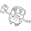 Стикер 3 Миньончикм