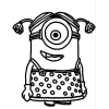 Стикер 16 Миньончикм