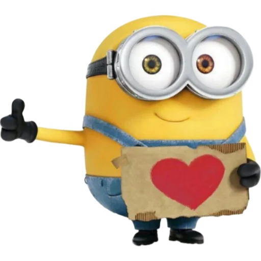 ❤ Стикер «миньоны» для Telegram
