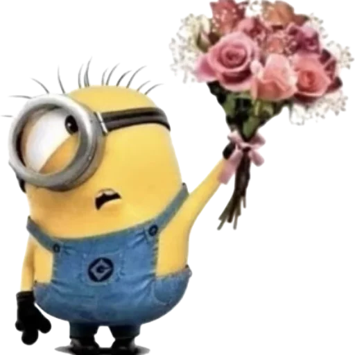 💐 Стикер «миньоны» для Telegram