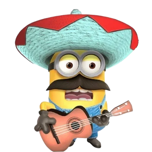 🎸 Стикер «миньоны» для Telegram