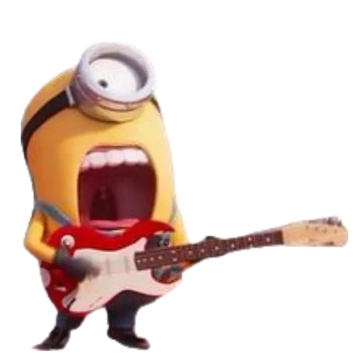 🎸 Стикер «миньоны» для Telegram