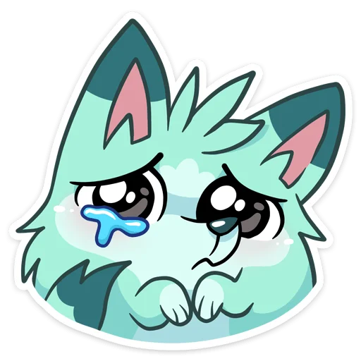 😢 Стикер «Минт без надписей» для Telegram