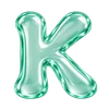 💎 Эмодзи «Стеклянные буквы» для Telegram