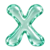 💎 Эмодзи «Стеклянные буквы» для Telegram