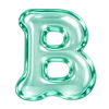💎 Эмодзи «Стеклянные буквы» для Telegram