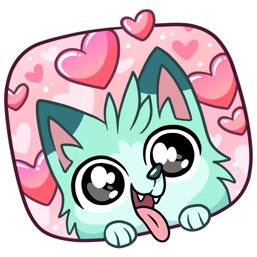 🥰 Стикер «Минт вк» для Telegram