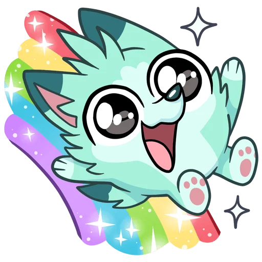 🌈 Стикер «Минт вк» для Telegram