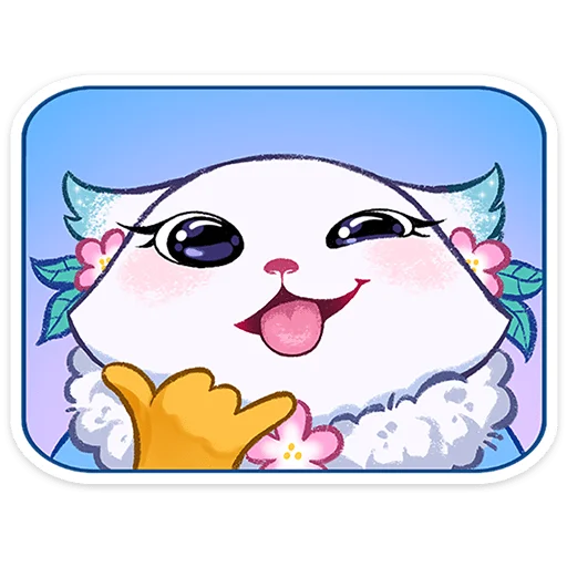 ☺️ Стикер «Минто 3» для Telegram
