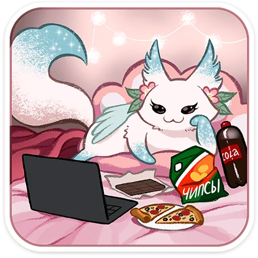 ☺️ Стикер «Минто 3» для Telegram